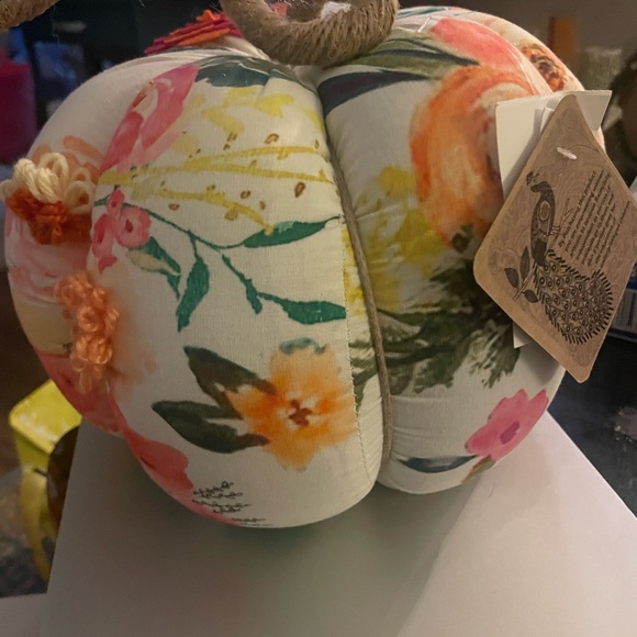 Other - Really cute fabric pumpkin decor pillow accent
